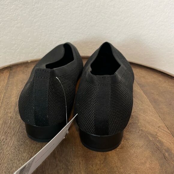 H By Halston Black Broadway Knit Water Resistant Loafer Shoes Women's Size 9 NWT - Picture 5 of 9